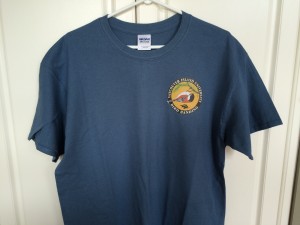A. Unisex Gildan Ultra Cotton T-Shirt [2000]. Colour: Indigo