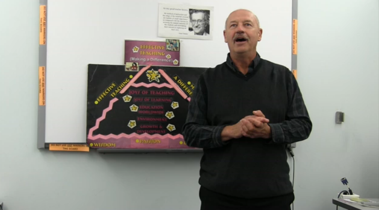 Teaching Excellence Video Series: Bernie Krynowsky shares his guiding principles for effective teaching and engaging students