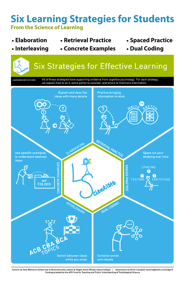 Learning to Learn: Student Study Strategies for Success!