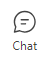 Chat button in Teams